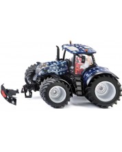 Metalna igračka Siku - Božićni traktor New Holland, 1:32