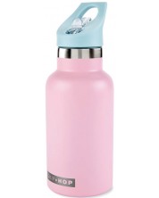 Metalna boca Skip Hop - Pink, 380 ml -1