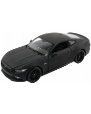 Metalni auto Welly - Ford Mustang 2015, crni, 1:24 -1