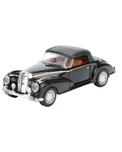 Metalni auto Toi Toys - Classic, kabriolet s krovom, 1:35, crni