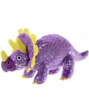 Mekana plišana igračka Heunec Playclub - Triceratops, 25 cm
