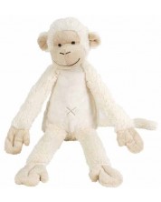 Mekana igračka Happy Horse - Majmun Mickey, bijela, 43 cm