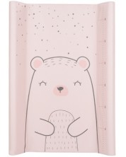 Mekana podloga za presvlačenje KikkaBoo - Bear with me, Pink, 70 x 50 cm