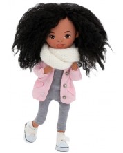 Mekana lutka Orange Toys Sweet Sisters - Tina s ružičastom jaknom, 32 cm -1