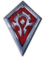 Metalni poster ABYstyle Games: World of Warcraft - Horde Shield