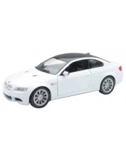Metalni autić Newray - BMW 3 Coupe, bijeli, 1:24 -1
