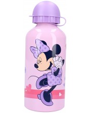 Aluminijska boca Vadobag Let's Eat - Minnie Mouse, 500 ml -1