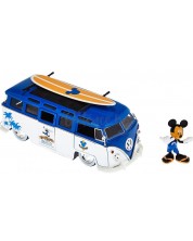 Metalna igračka Jada Toys Disney - Kombi s likom Mickeya Mousea