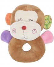 Mekana zvečka Lorelli Toys - Majmun -1