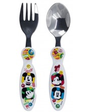 Metalni pribor Stor - Mickey Mouse Fun-tastic, 2 kom. -1