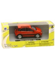 Metalna kolica Newray - Fiat Panda 4х4, crvena, 1:43 -1