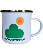 Metalna šalica Jež Art & Design - Cloud Storage, 330 ml -1