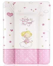 Mekana podloga za presvlačenje Lorelli - Bijelo s ružičastom, Little angel, 50 х 70 cm -1