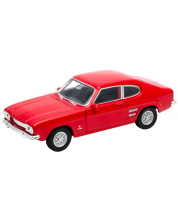 Metalni auto Welly - 1969 Ford Capri, 1:34, crveni -1