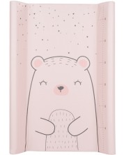 Mekana podloga za presvlačenje KikkaBoo - Bear with me, Pink, 80 x 50 cm -1