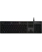 Gaming tipkovnica Logitech - G512 Carbon, GX Brown Tacticle, RGB, crna