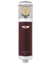Mikrofon Vanguard - V4, crveno/srebrni