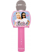 Mikrofon Lexibook - Barbie MIC240BB, bežični, ružičasti -1
