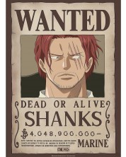Mini poster GB eye Animation: One Piece - Wanted Shanks -1