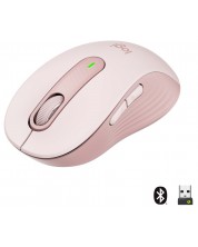 Miš Logitech - Signature M650, optički, bežični, ružičasti -1