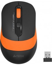 Miš A4tech - FG10S Orange Fstyler, optički, bežični, narančasti/crni -1