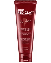 Missha Pjena za čišćenje lica Amazon Red Clay, 120 ml