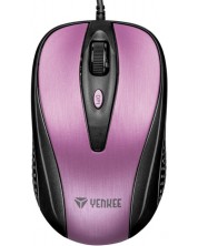 Miš Yenkee - 1025PK, optički, ružičasti -1