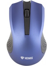 Miš Yenkee - 2015BE, optički, bežični, plavi -1