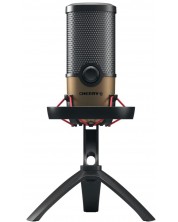 Mikrofon Cherry - UM 9.0 Pro RGB, bronca/crni