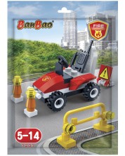 Mini konstruktor BanBao - Vatrogasna kolica, 33 dijela -1