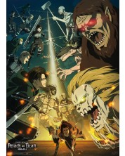 Mini poster GB eye Animation: Attack on Titan - Paradis vs Marley -1