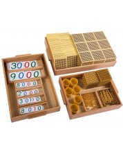 Montessori set Smart Baby - Golden Beads