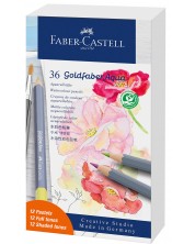 Akvarel olovke Faber-Castell Goldfaber Aqua - 12 pastelnih i 24 standardne boje -1
