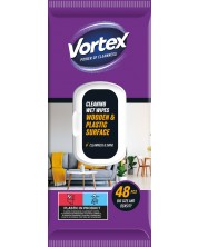 Vlažne maramice za čišćenje plastike i drva Vortex - 48 komada