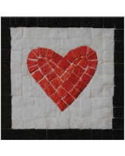 Mozaik Neptune Mosaic - Srce, bez okvira -1