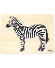 Montessori edukativna slagalica Viga - Zebra