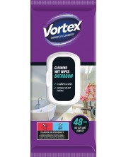 Vlažne maramice za čišćenje kupaonice Vortex - 48 komada -1
