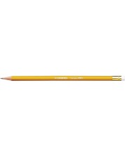 Olovka Stabilo Swano – HB, žuta, s gumom -1