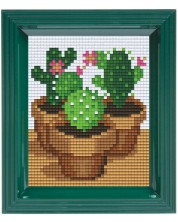 Mozaik s okvirom i pikselima Pixelhobby Classic - Kaktusi