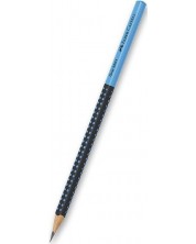 Olovka Faber-Castell Grip - HB, crna i plava -1