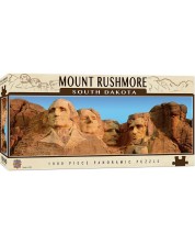Panoramska slagalica Master Pieces od 1000 dijelova - Mount Rushmore, Južna Dakota -1