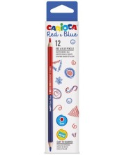 Olovke Carioca - dvobojne, plave i crvene, 12 komada