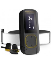 MP3 player Energy Sistem - BT Sport, 16GB, sivi/žuti -1