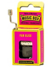 Glazbena kutija s ručicom Kikkerland -  Für Elise