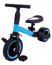 Multifunkcionalni tricikl-bicikl 2 u 1 Ocie - Plavi