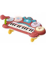 Glazbena igračka Ntoys - Klavir s mikrofonom, Funny Musical, asortiman