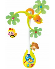 Glazbeni vrtuljak i lampa Hola toys - Džungla -1