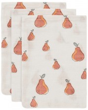 Muslinski ručnici za kupanje Jollein - Pear, 15 х 20 cm, 3 komada -1