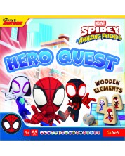 Društvena igra Trefl Super Hero Quest: Spidey and His Amazing Friends - Dječja -1