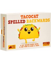 Društvena igra za dvoje Tacocat Spelled Backwards - zabava